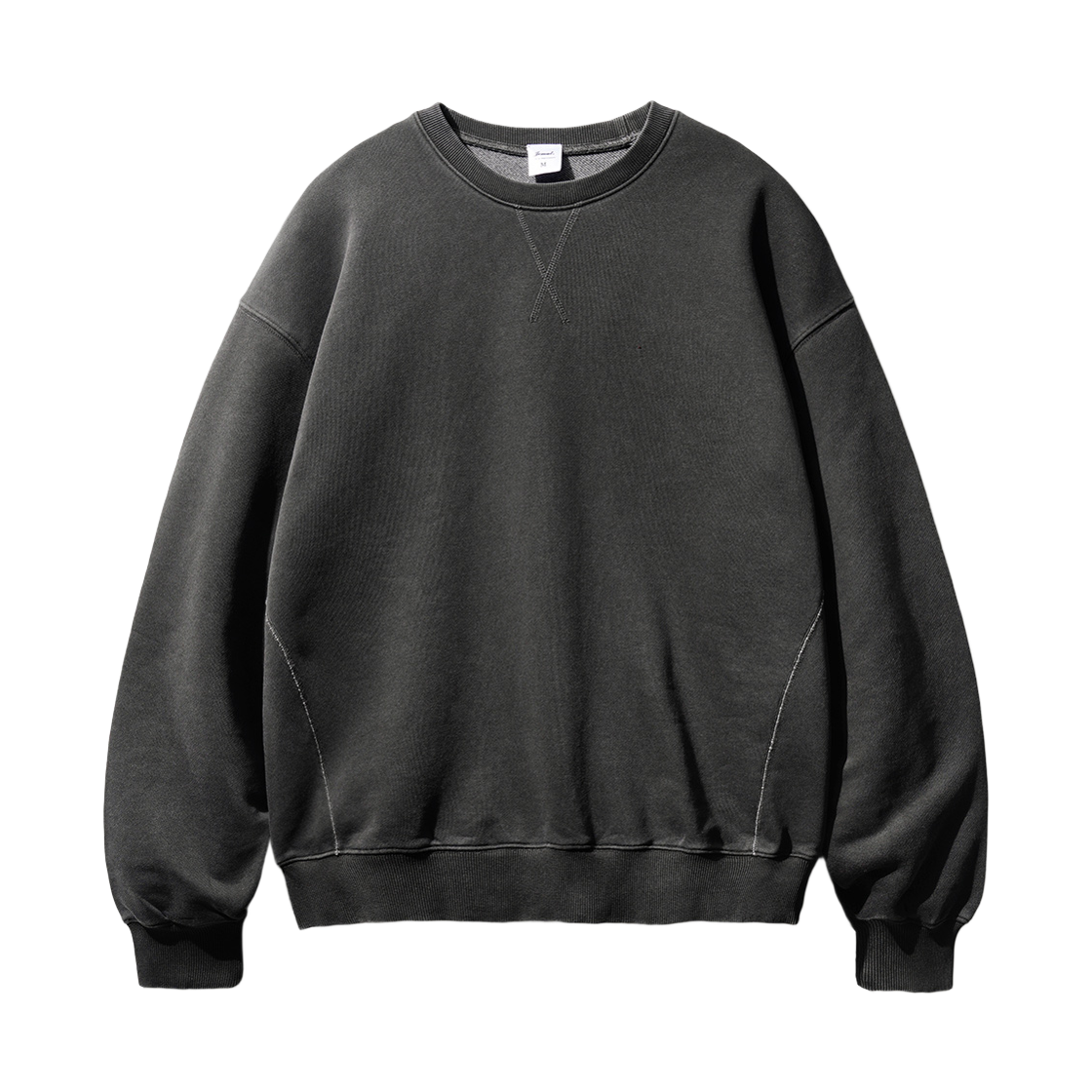 SOMT2578_deepgray_29 JEMUT Evil Pigment Overfit Sweatshirt Deepgray SOMT2578