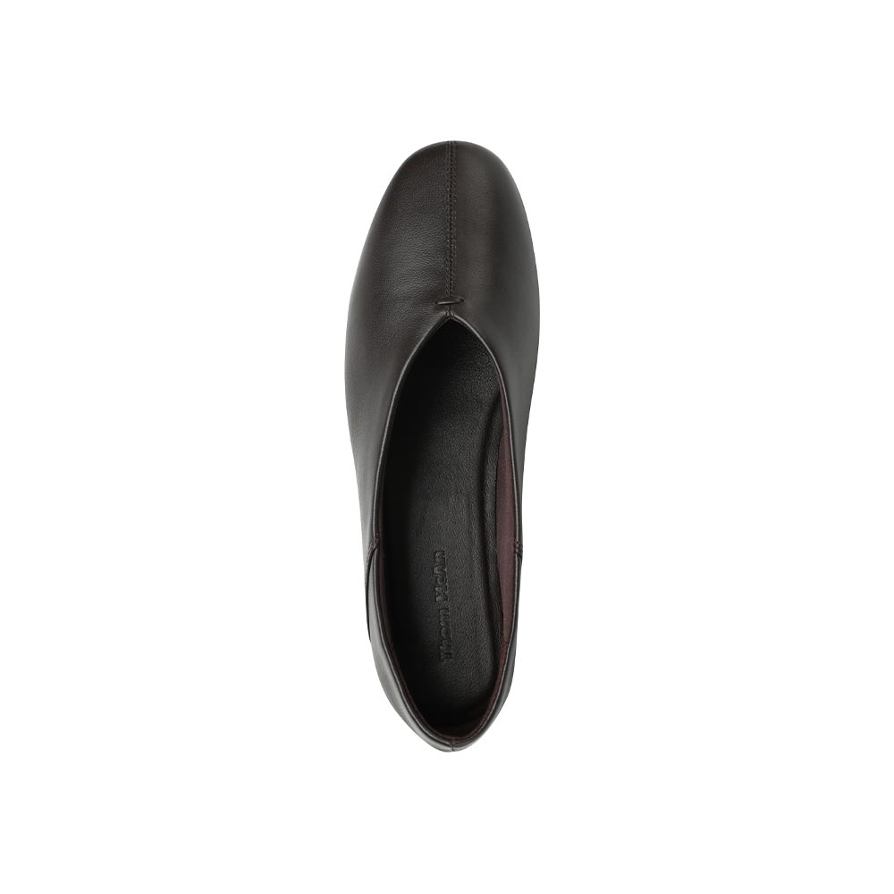 톰맥캔 레아 01 여성 슬립온 플랫 브라운(Thom McAn LEA 01 Women Slip On Flat Brown) - 5