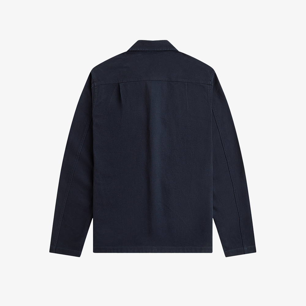 프레드페리 베드포드 코드 오버셔츠 네이비 화이트(Fred Perry Bedford Cord Overshirt Navy White) - 2