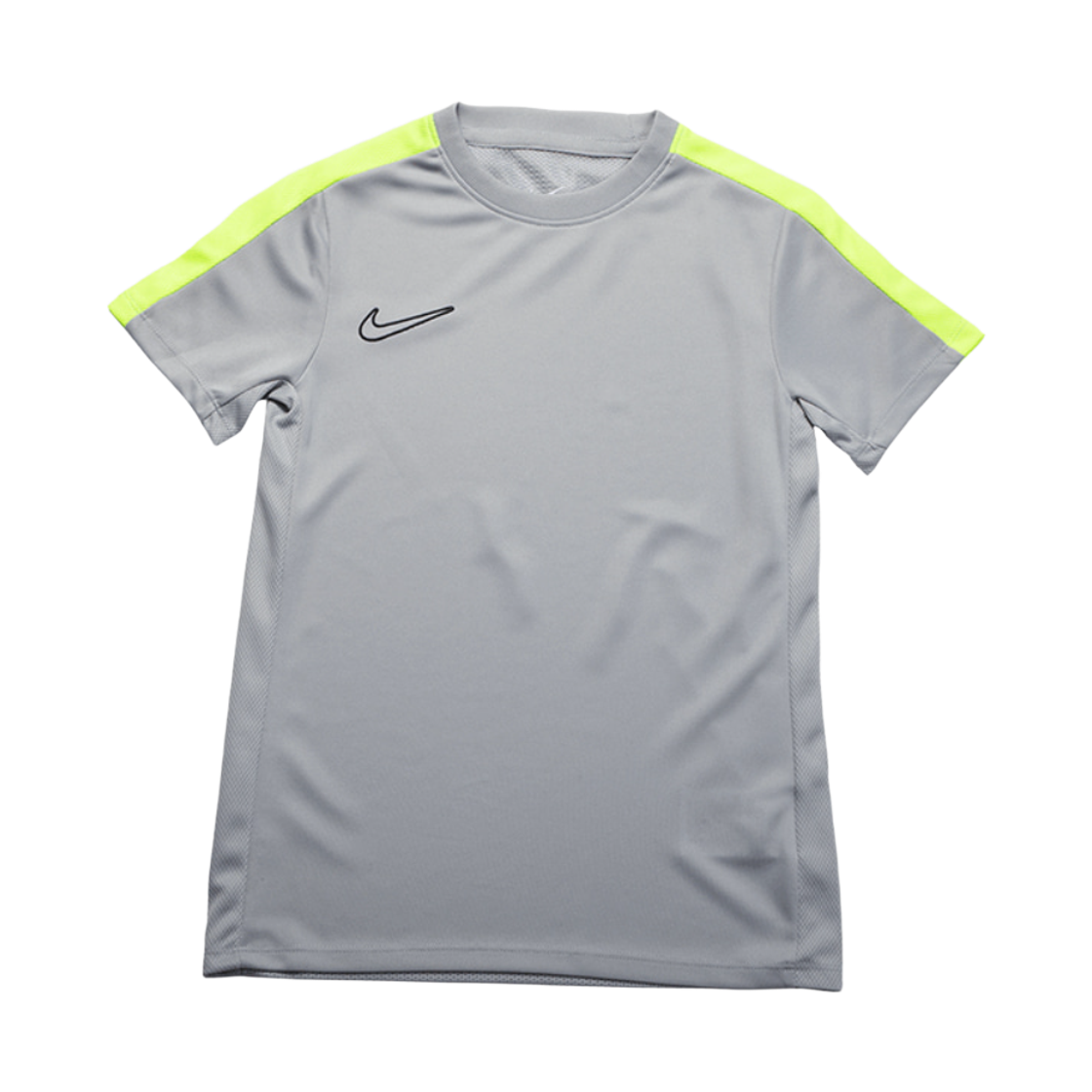 DX5482-007 (Kids) Nike Dri-Fit Academy Football Top Flat Silver Volt (DX5482-007)