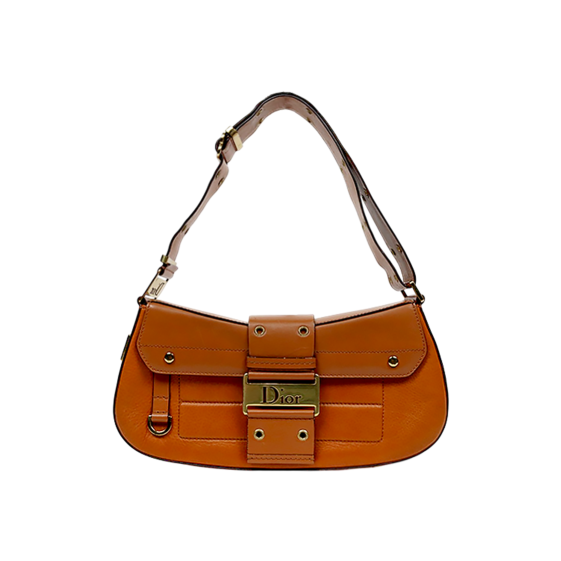 ITOSFQEKQE3C Dior Brown Columbus Shoulder Bag