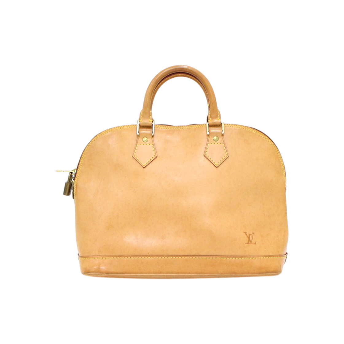 ITRSWKFD5JCF Louis Vuitton Bachetta Leather Limited Edition Alma PM Tote Bag