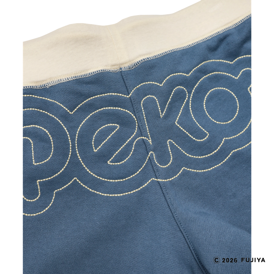 에이티엠 x 페코 로고 쇼츠 블루(Atm x Peko Logo Shorts Blue) - 4