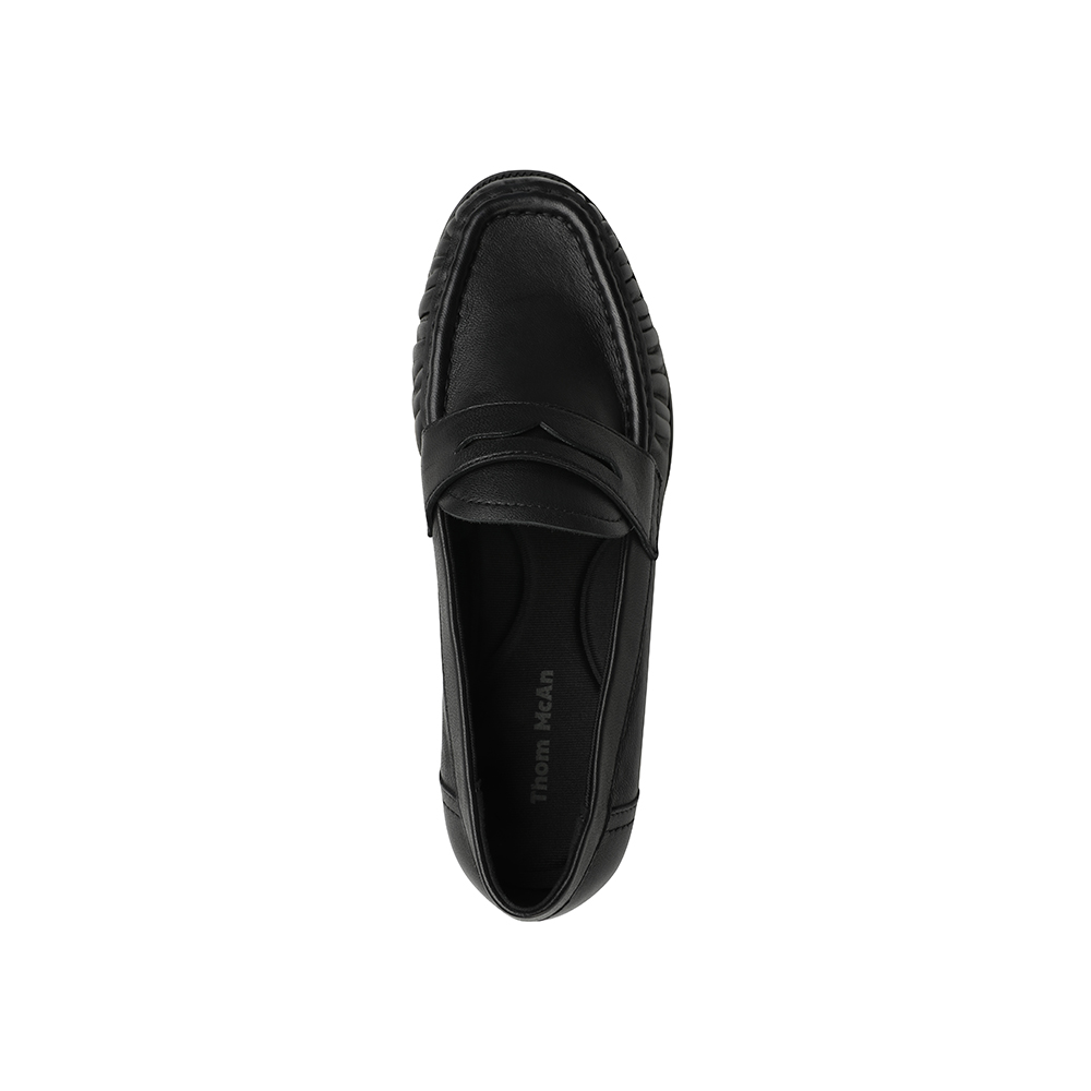 톰맥캔 나파 01 여성 페니 로퍼 블랙(Thom McAn NAPA 01 Women Penny Loafer Black) - 5