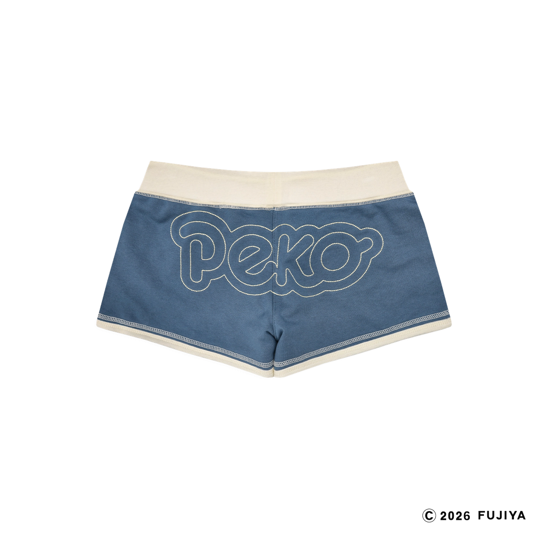 에이티엠 x 페코 로고 쇼츠 블루(Atm x Peko Logo Shorts Blue) - 2