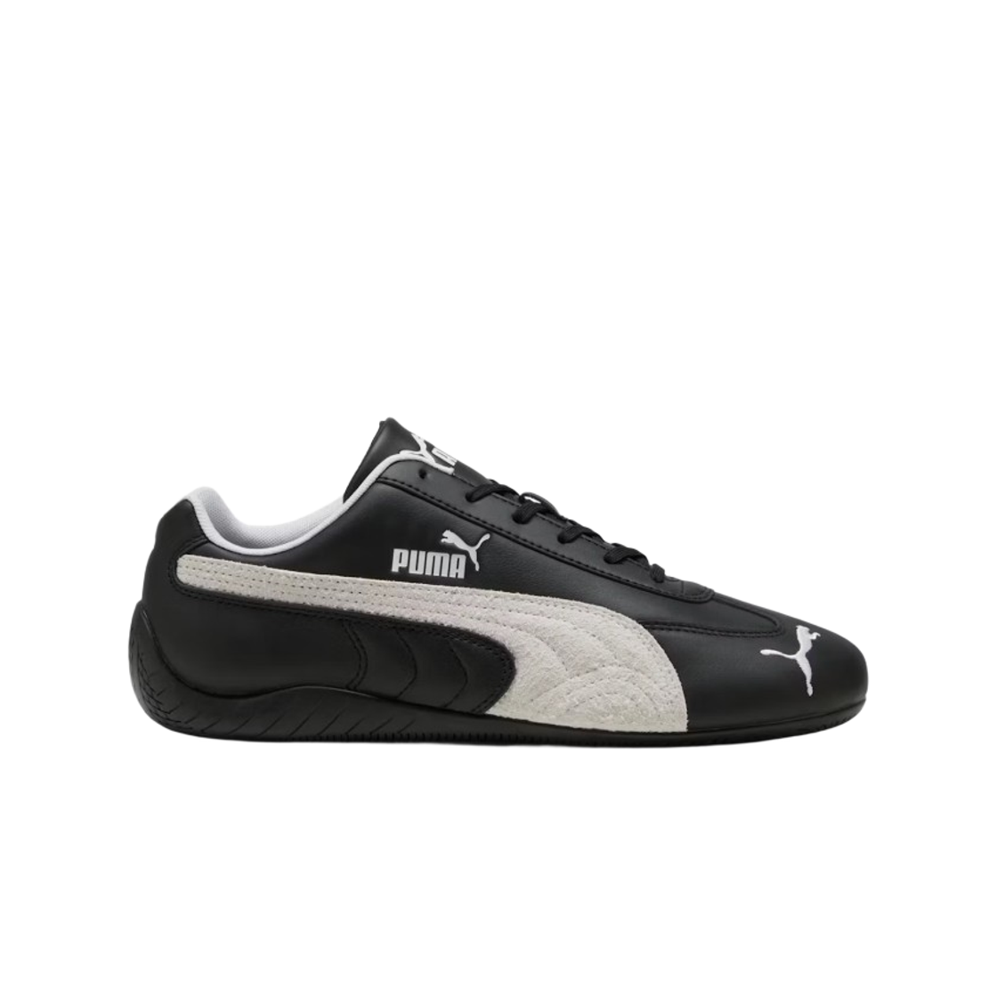 403175-02 Puma Speedcat Leather Black White