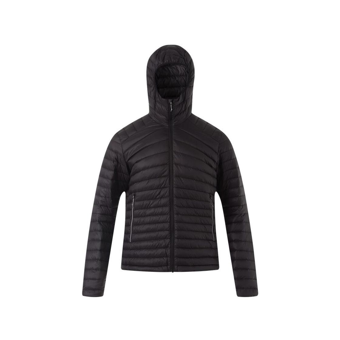 데카트론 남성 등산 다운 후드 재킷 트렉 100 스모크 블랙(Decathlon Men's Trekking Down Hooded Jacket Trek 100 Smoke Black) - 2