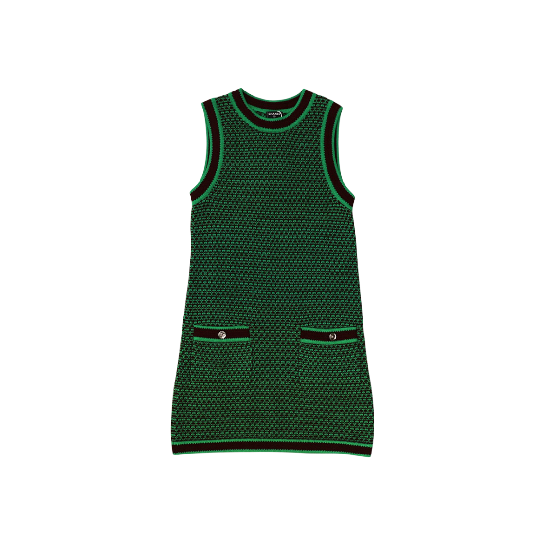 샤넬 36 사이즈 그린 트위드 원피스(Chanel Green Tweed Dress)
