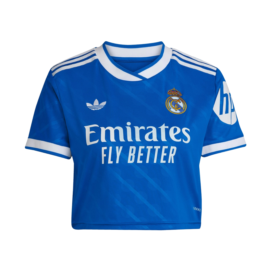JP4175 (W) Adidas Real Madrid 2025/26 Crop Third Jersey Blue Bird - KR Sizing (Non Marking Ver.)