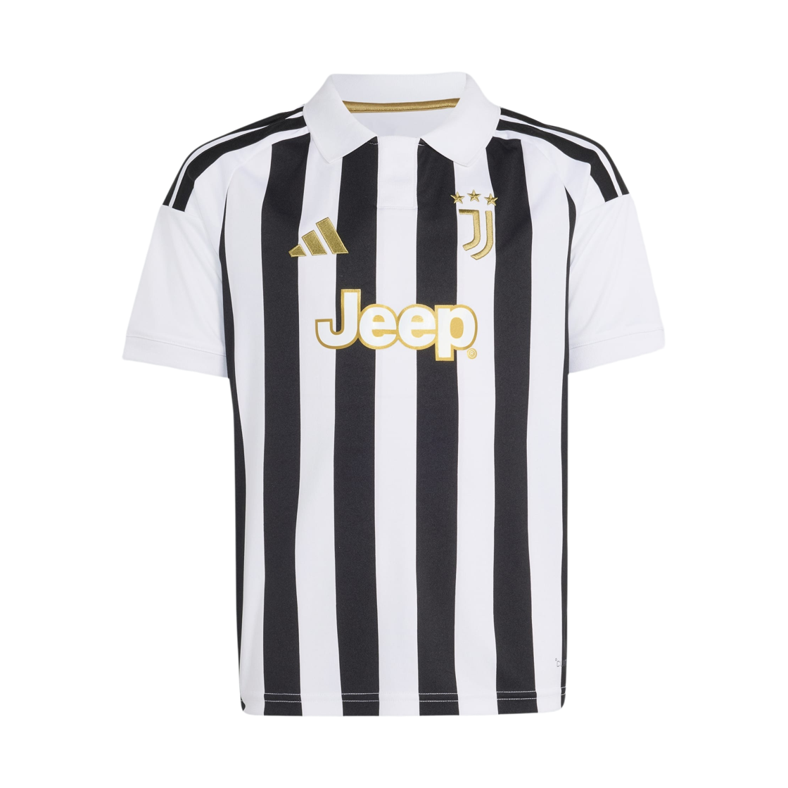 KB8836 (Kids) Adidas Juventus 2026/27 Home Jersey White Black - KR Sizing (Non Marking Ver.)