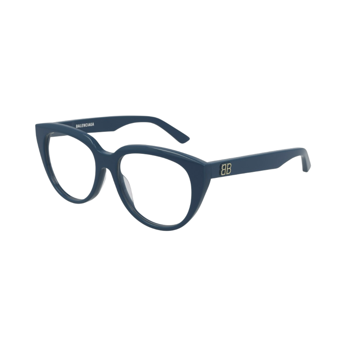 BB0131O007 (W) Balenciaga Cat Eye Eyeglasses Blue