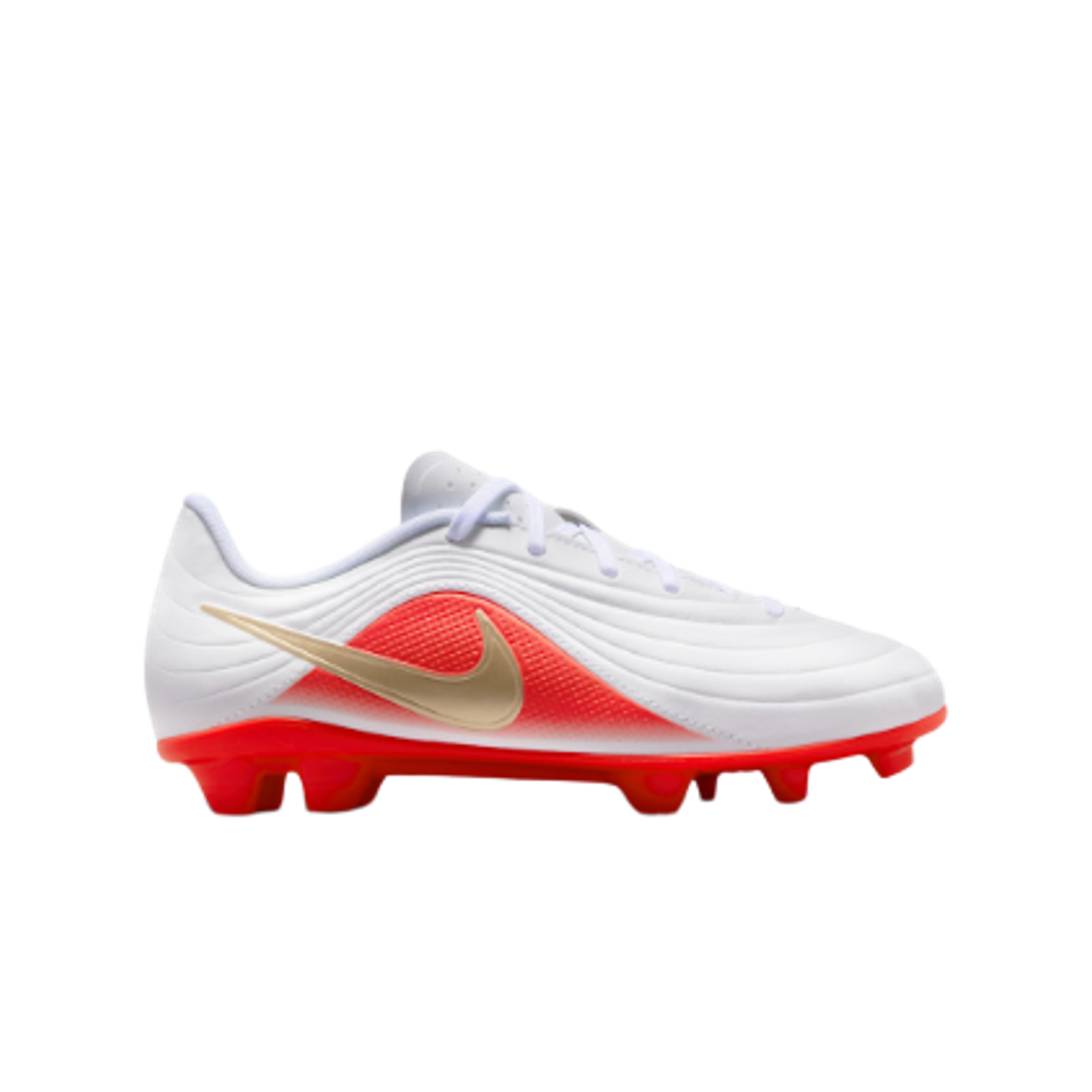 IB5025-100 (JR) Nike Tiempo Maestro Club FG/MG White Bright Crimson