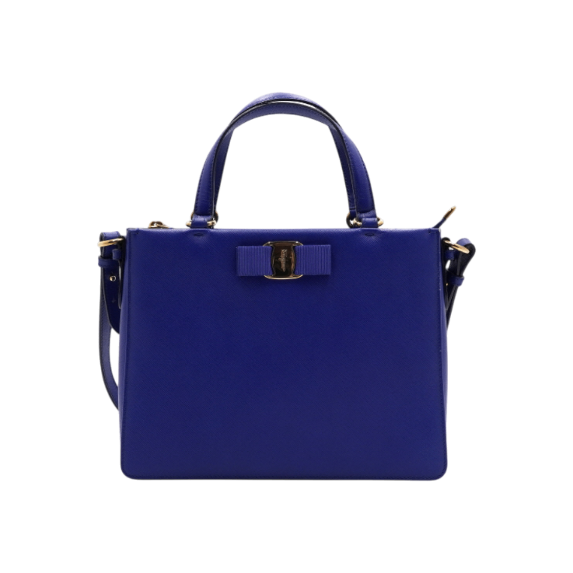 IT7ITTQL894F Ferragamo 21 Gold Logo Tracy Tote Bag