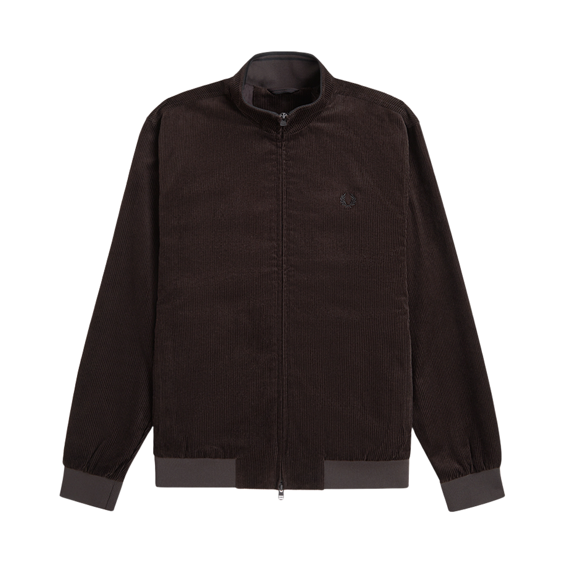 AFPM2G38546-33C Fred Perry Cord Brentham Jacket Rich Brown