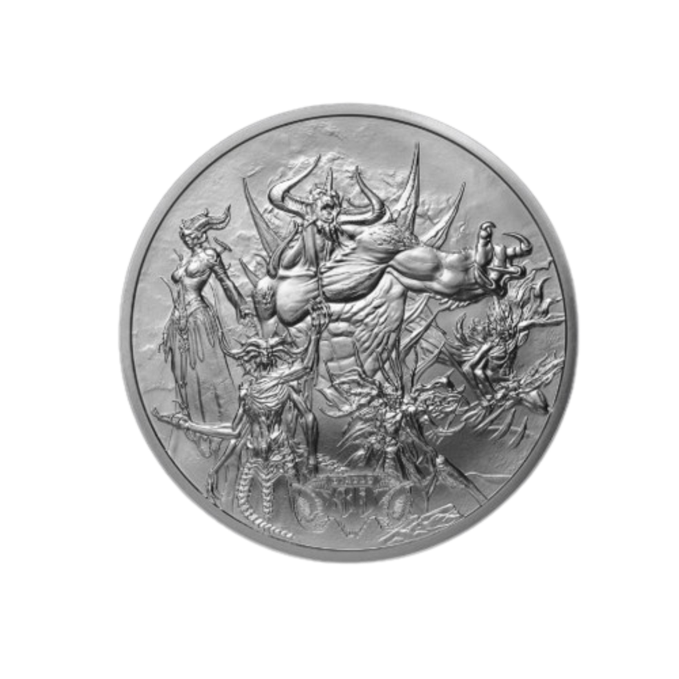 은 한국조폐공사 디아블로 30주년 기념 불리온 메달 31.1g(Silver KOMSCO Diablo 30th Anniversary Bullion Medal 31.1g) - 2