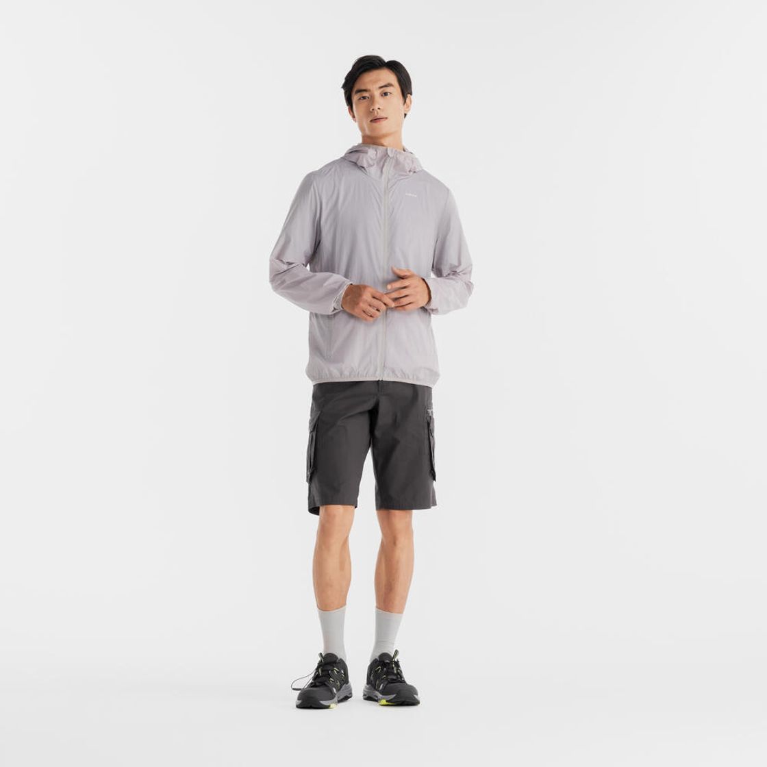 데카트론 남성 등산 바람막이 재킷 헬륨 100 코멧 그레이(Decathlon Men's Trekking Windbreaker Jacket Helium 100 Comet Grey) - 10