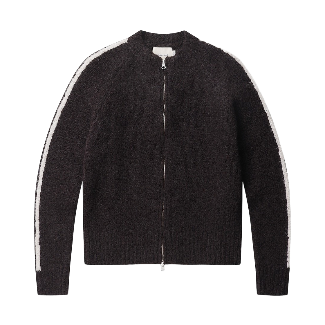 (W) 팔로마울 그랜드 슬램 집업 니트 브라운((W) Paloma Wool Grand Slam Zip Up Knit Brown) - 1