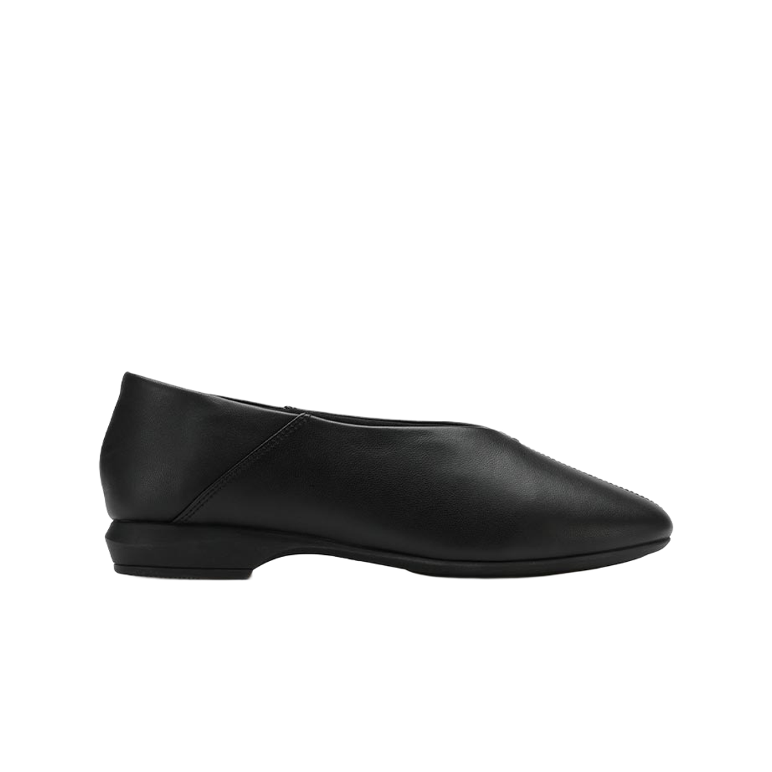 8TMLE16F1L Thom McAn LEA 01 Women Slip On Flat Black