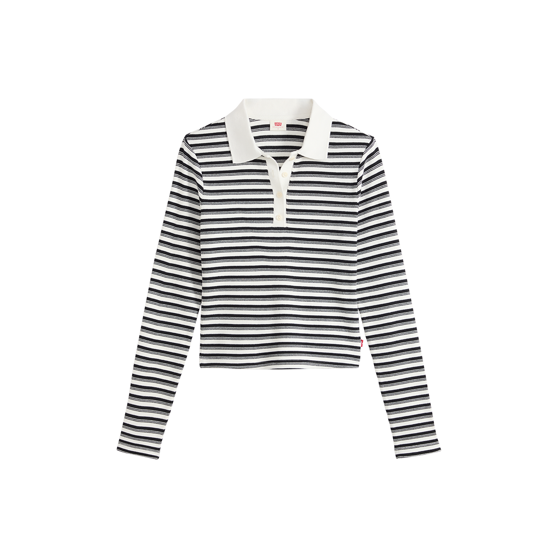 리바이스 로리 롱슬리브 폴로 블랙(Levi's Rory Long Sleeve Polo Black)