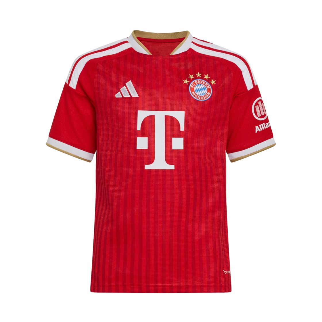 JZ3098 (Kids) Adidas FC Bayern Munchen 26/27 Home Jersey Better Scarlet White - KR Sizing (Non Marking Ver.)