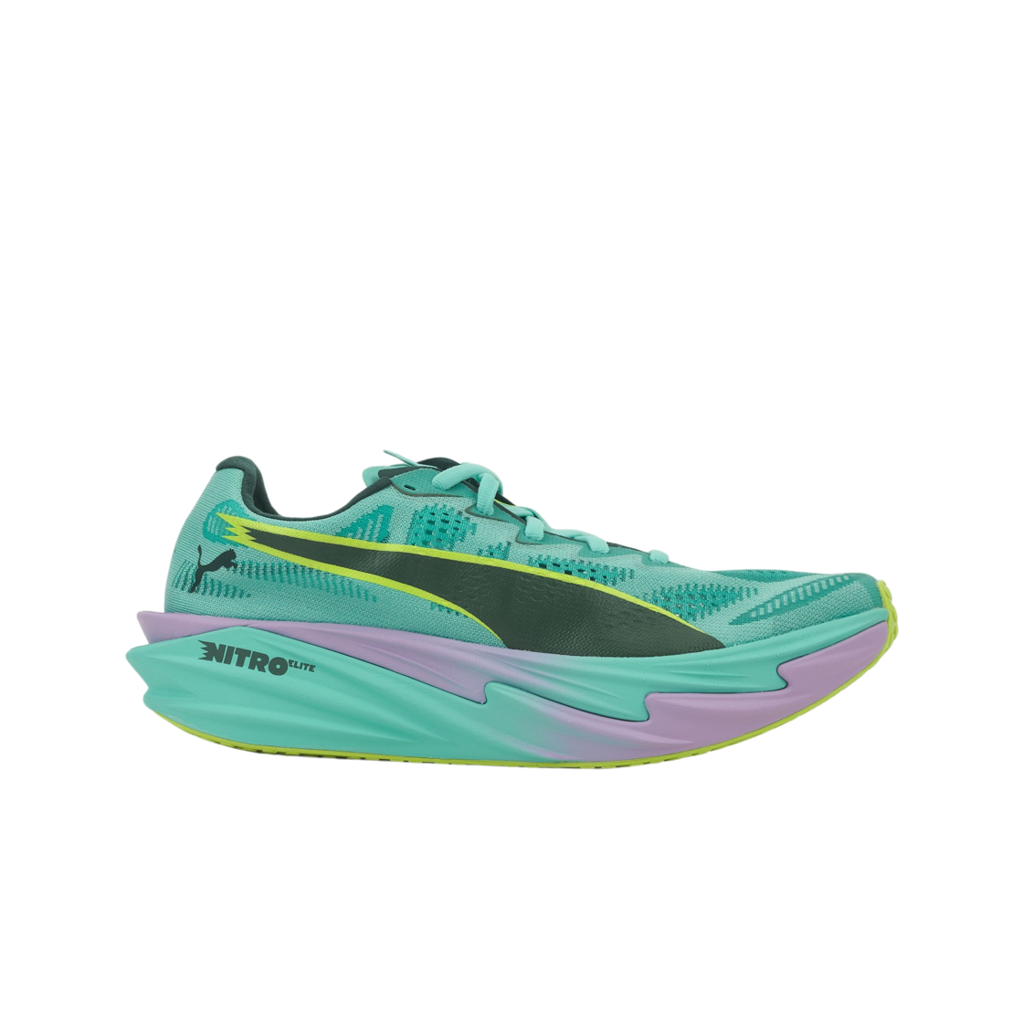 푸마 x 하이록스 디비에이트 나이트로 엘리트 4 인텐스 민트 라이트 라벤더(Puma x Hyrox Deviate Nitro Elite 4 Intense Mint Light Lavender) - 1