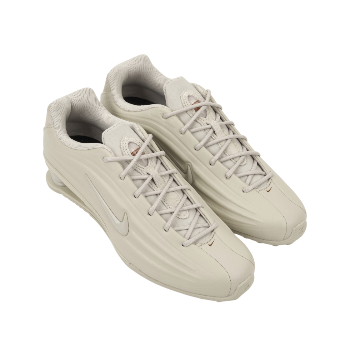 (W) 나이키 샥스 Z S 라이트 오어우드 브라운 블랙((W) Nike Shox Z S Light Orewood Brown Black) - 4