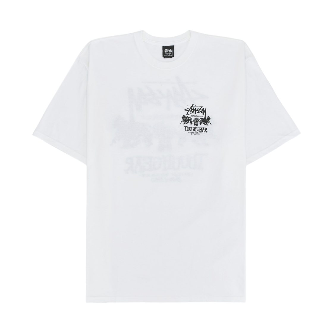 스투시 터프 기어 인터내셔널 티셔츠 화이트(Stussy Tough Gear International T-Shirt White) - 2