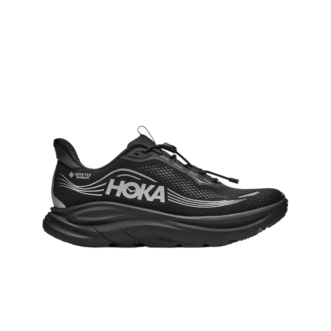 1177543-BBLC (W) Hoka Clifton 11 Gore-Tex Black