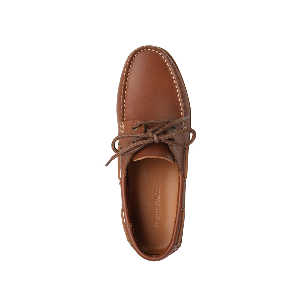 톰맥캔 뉴포트 01 남성 모카신 보트슈즈 탄(Thom McAn NEWPORT 01 Men Moccasin Boat Shoes Tan) - 5