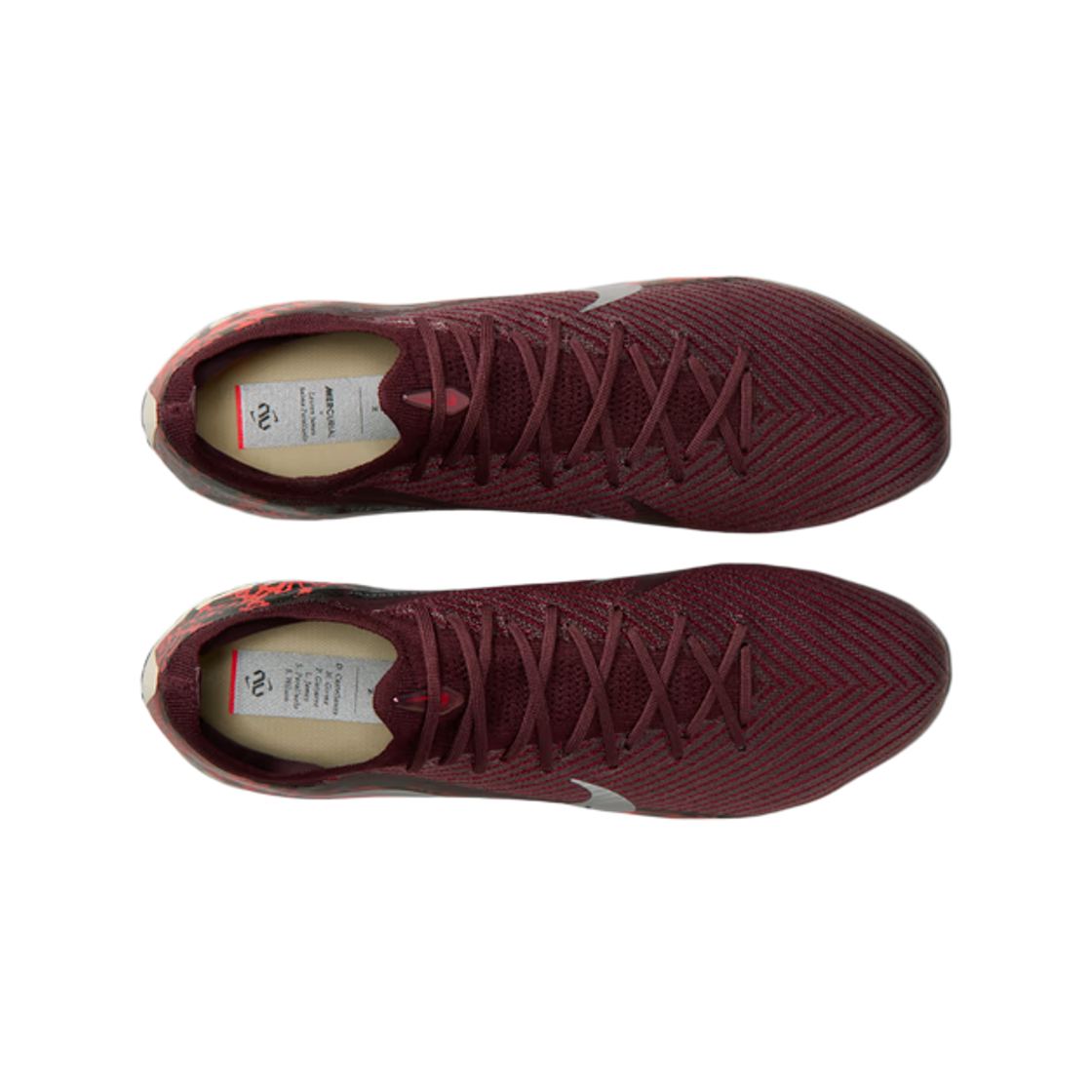나이키 줌 머큐리얼 베이퍼 16 엘리트 FG 버건디 크러쉬 유니버시티 레드(Nike Zoom Mercurial Vapor 16 Elite FG Burgundy Crush University Red) - 2