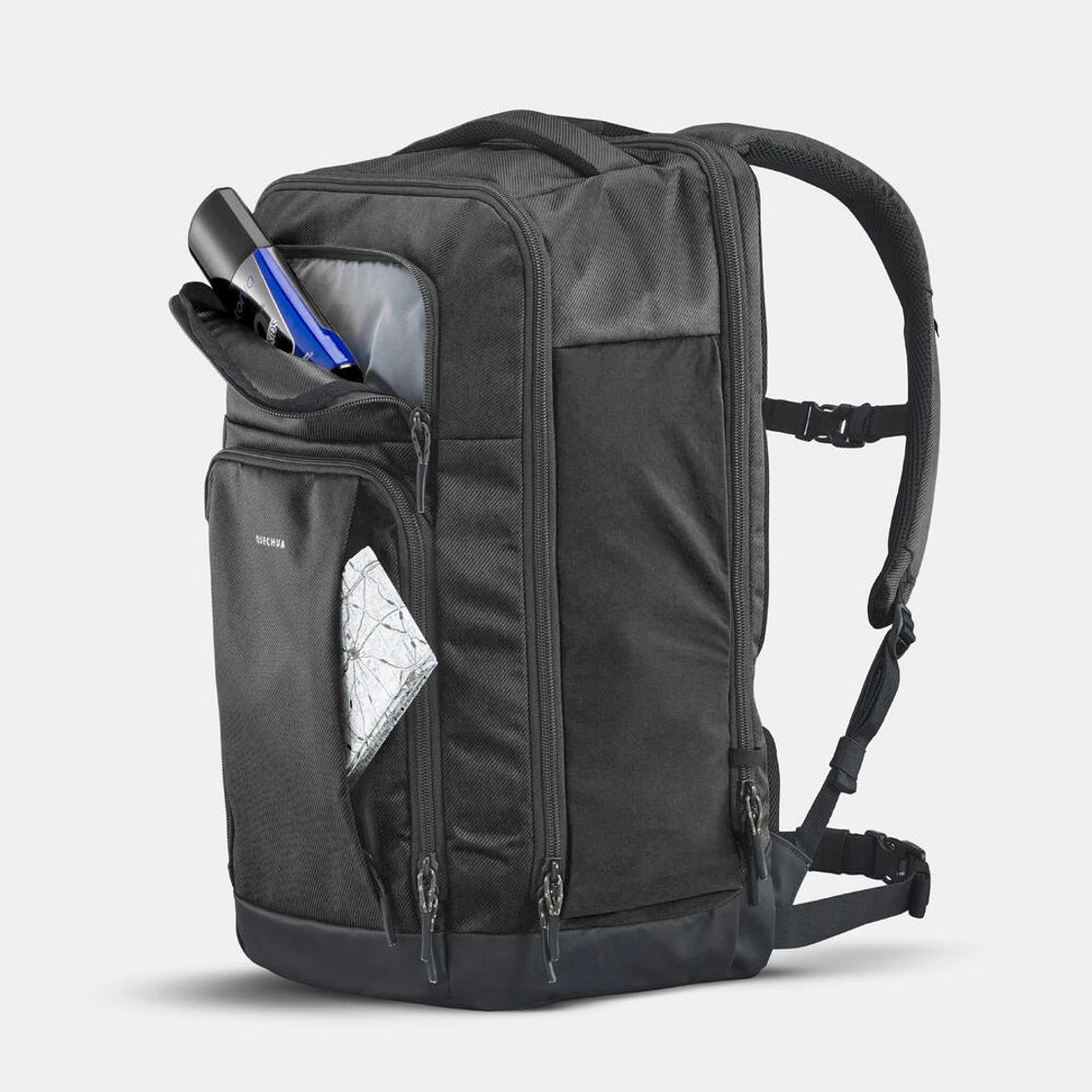 데카트론 등산 백팩 32L 이스케이프 NH500 스모크 블랙(Decathlon Hiking Backpack 32L Escape NH500 Smoke Black) - 5