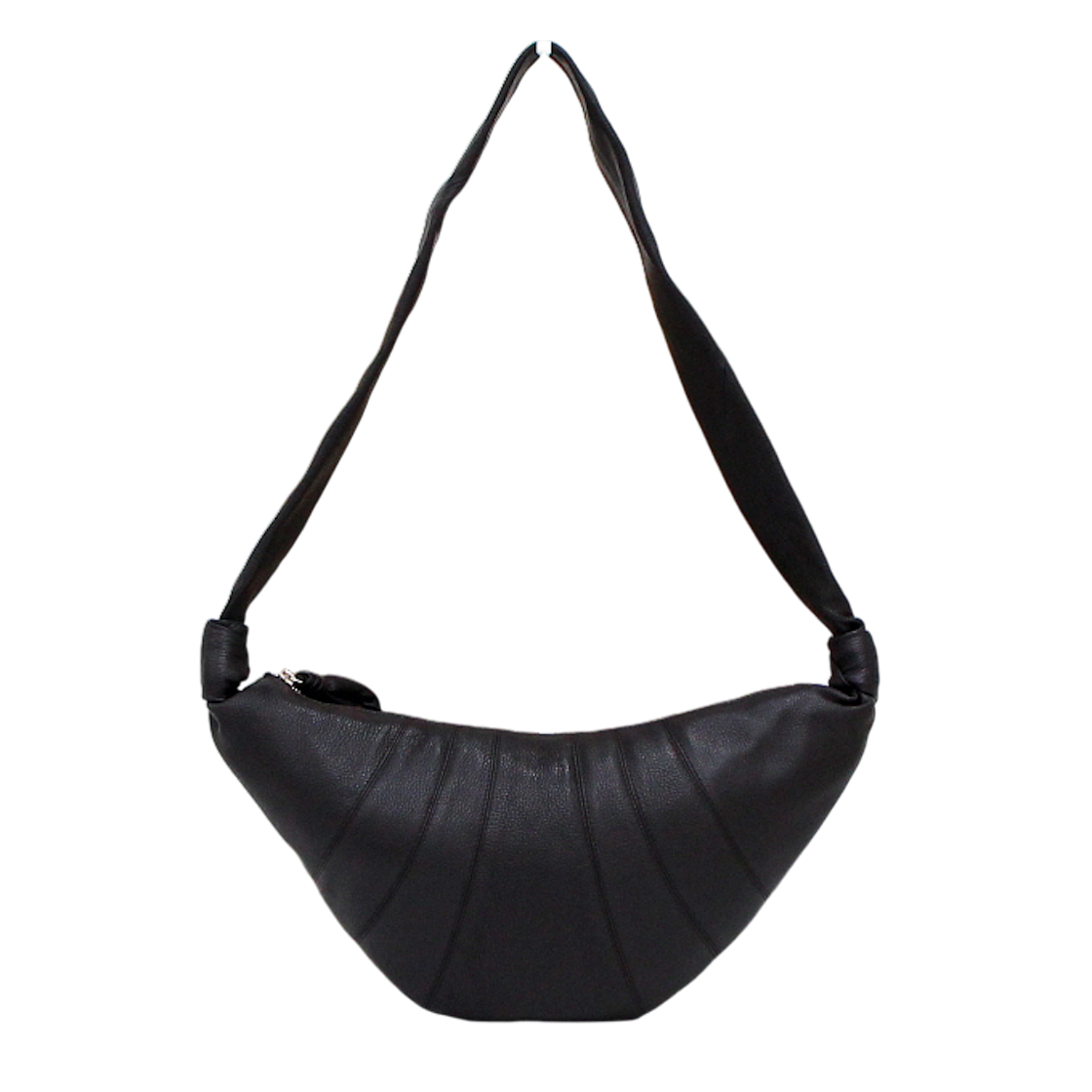 IT6DNITCD4F2 LEMAIRE Dark Chocolate Croissant Medium Shoulder Bag