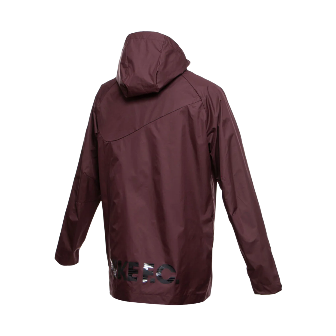 나이키 FC 스톰 핏 후드 풋볼 레인 자켓 버건디 크러쉬 블랙 - 아시아(Nike FC Storm Fit Hooded Football Rain Jacket Burgundy Crush Black - Asia) - 2