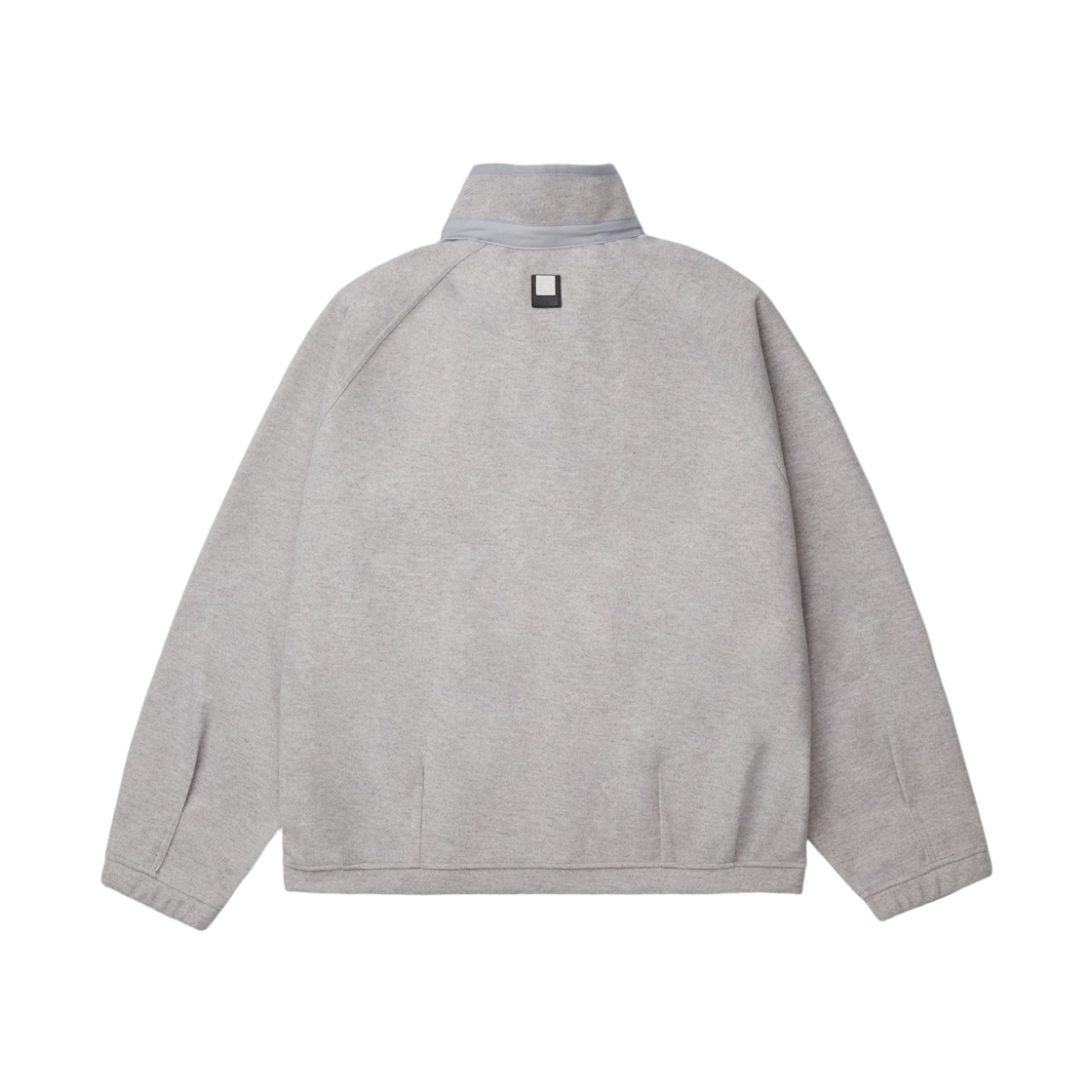 이로 르포 저지 이지 하이넥 집업 티셔츠 그레이(Iro Repos Jersey Easy High-Neck Zip-Up T-Shirt Gray) - 3