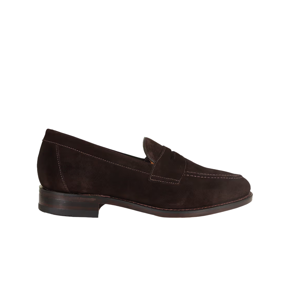 로크 임페리얼 로퍼 다크 브라운 스웨이드(Loake Imperial Loafers Dark Brown Suede)