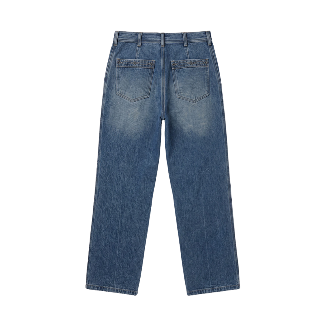 프리터 보호 사이드 엠브로이더드 데님 블루(FRITUR Boho-Side Embroidered Denim Blue_F263DE04) - 3