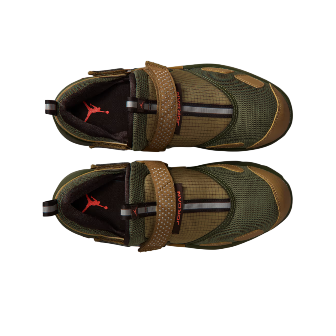 (W) 조던 트루너 LX 브라운 켈프 카고 카키((W) Jordan Trunner LX Brown Kelp Cargo Khaki) - 2