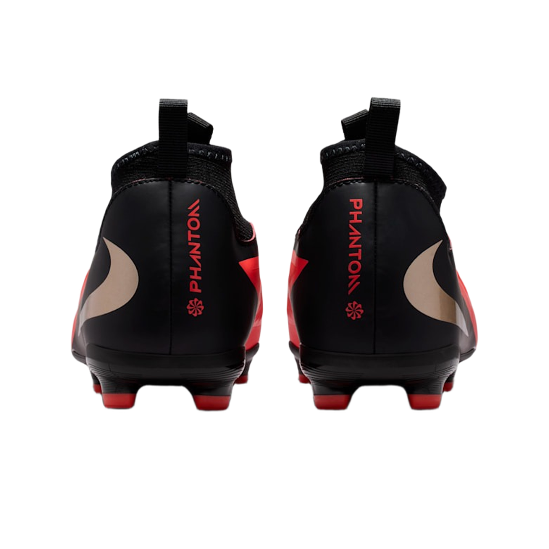 (JR) 나이키 팬텀 6 하이 아카데미 MG 브라이트 크림슨 블랙((JR) Nike Phantom 6 High Academy MG Bright Crimson Black) - 3
