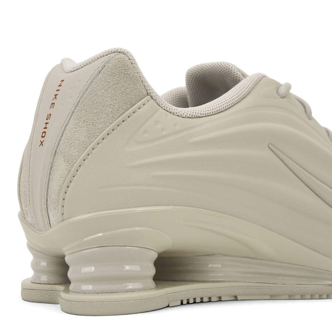 (W) 나이키 샥스 Z S 라이트 오어우드 브라운 블랙((W) Nike Shox Z S Light Orewood Brown Black) - 8