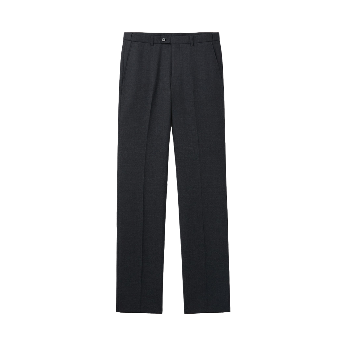 커스텀멜로우 에센셜 그레이 투톤 수트 팬츠 다크 그레이(Customellow Essential Two-Tone Suit Pants Dark Gray)
