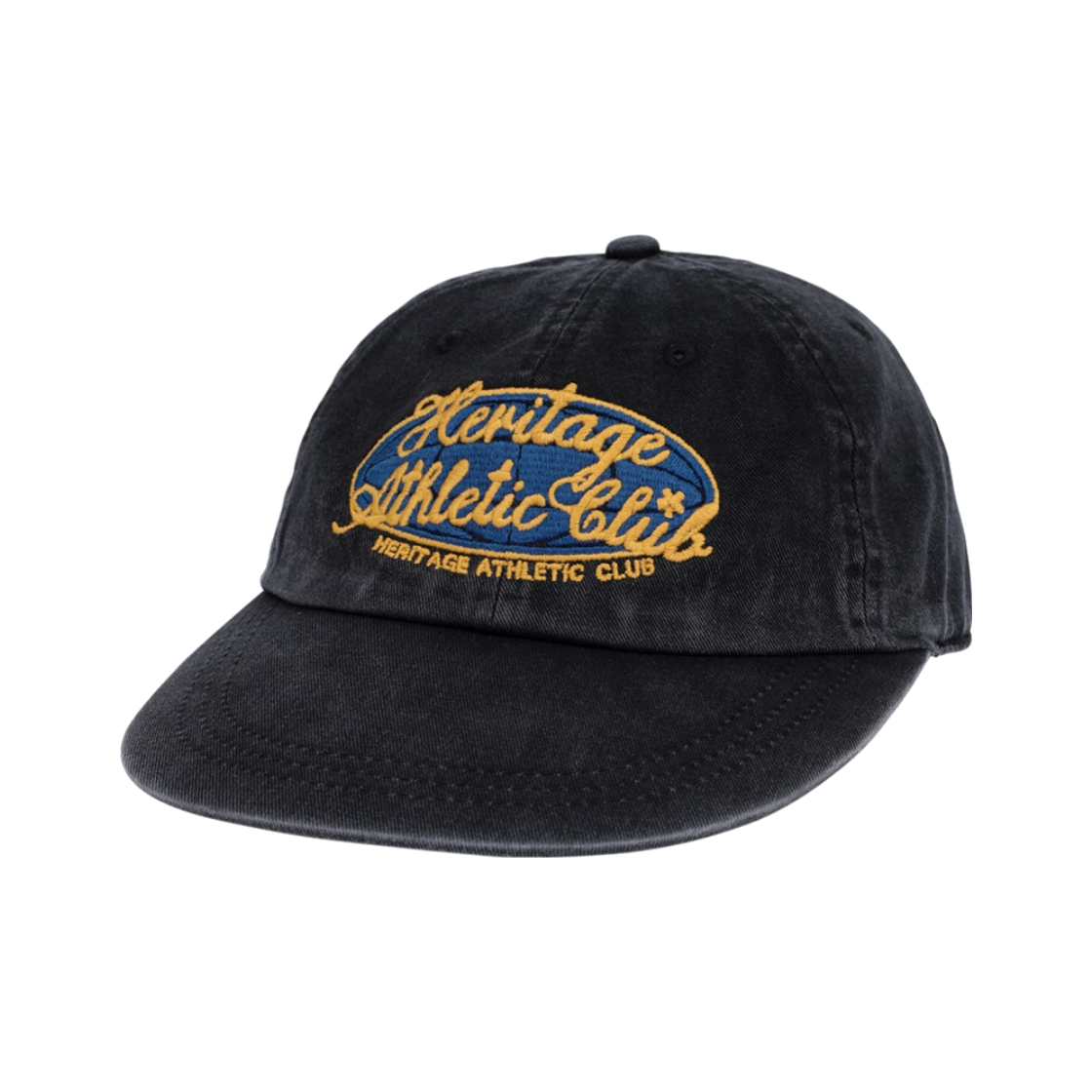 유니버스 가먼트 싸인 롱 빌 워싱 캡 차콜(UNIVERSE GARMENT Universe Sign Long Bill Washing Cap Charcoal)