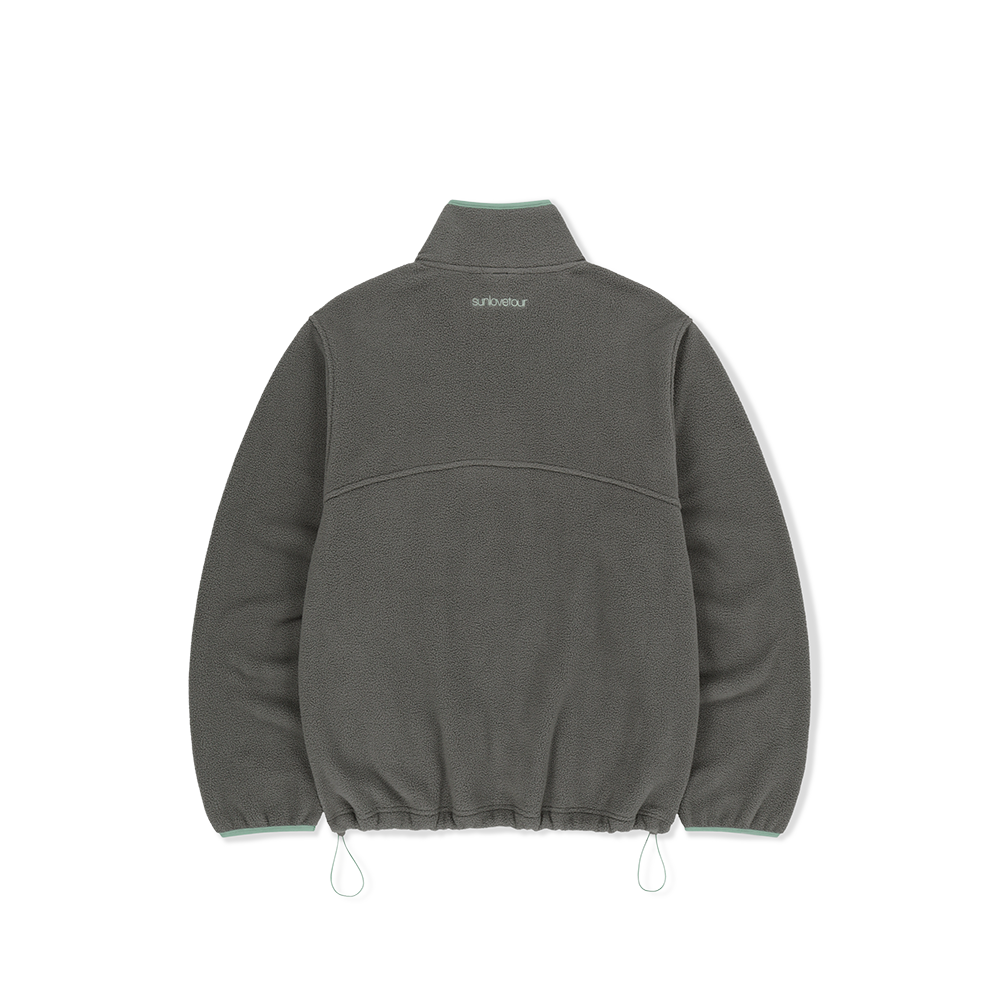 [5% 적립] 썬러브투어 페이즈 플리스 자켓 그레이([5% 적립] sunlovetour Phase Fleece Jacket Grey) - 2