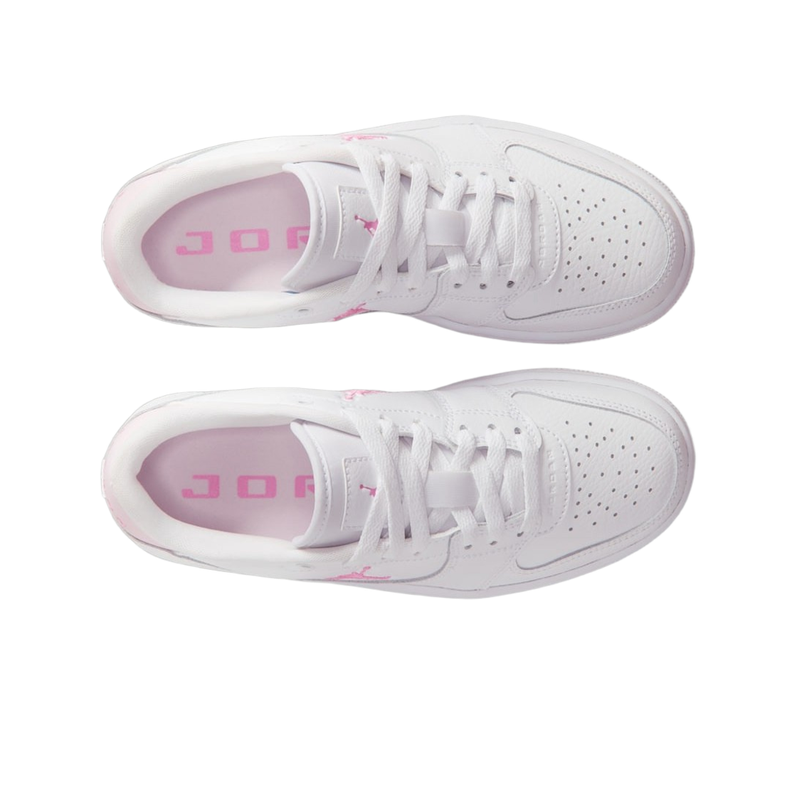 (GS) 조던 코트 커넥트 로우 화이트 핑크 폼((GS) Jordan Court Connect Low White Pink Foam) - 2