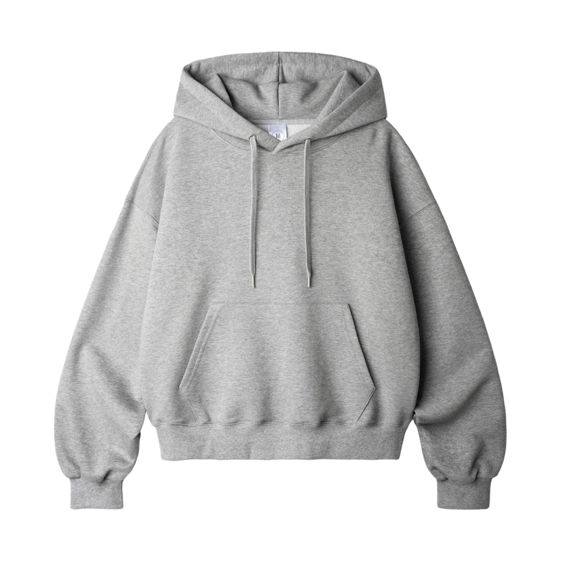 KJHD2649_gray_29 JEMUT Daycut Crop Overfit Hoodie Gray KJHD2649