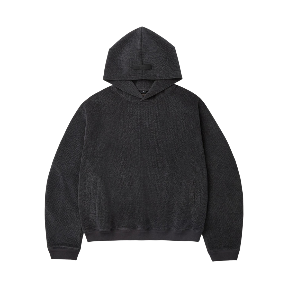 이로 말리오 멜란지 립 후드티 다크 그레이(Iro Malio Melange Rib Hoodie Dark Gray) - 2