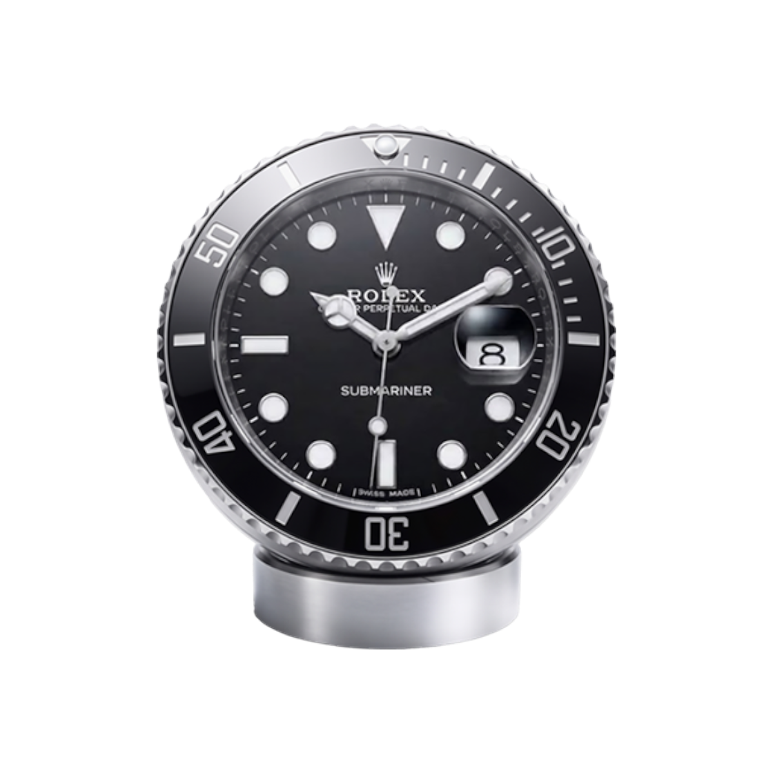 ITEKU45LJUVR Rolex Submariner Date Desk Clock Black