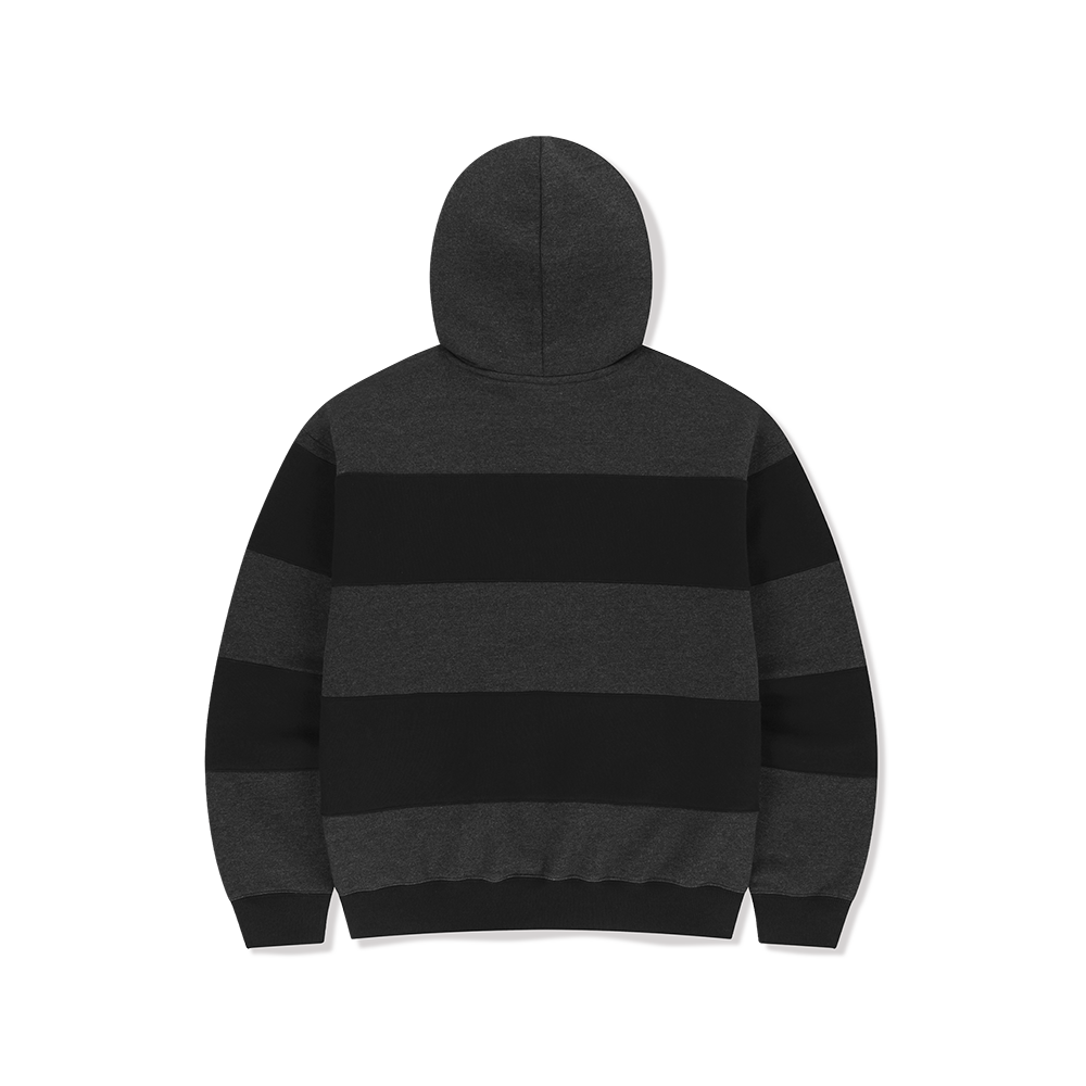 [5% 적립] 썬러브투어 러거 스트라이프 후디 블랙([5% 적립] sunlovetour Rugger Stripe Hoodie Black) - 2