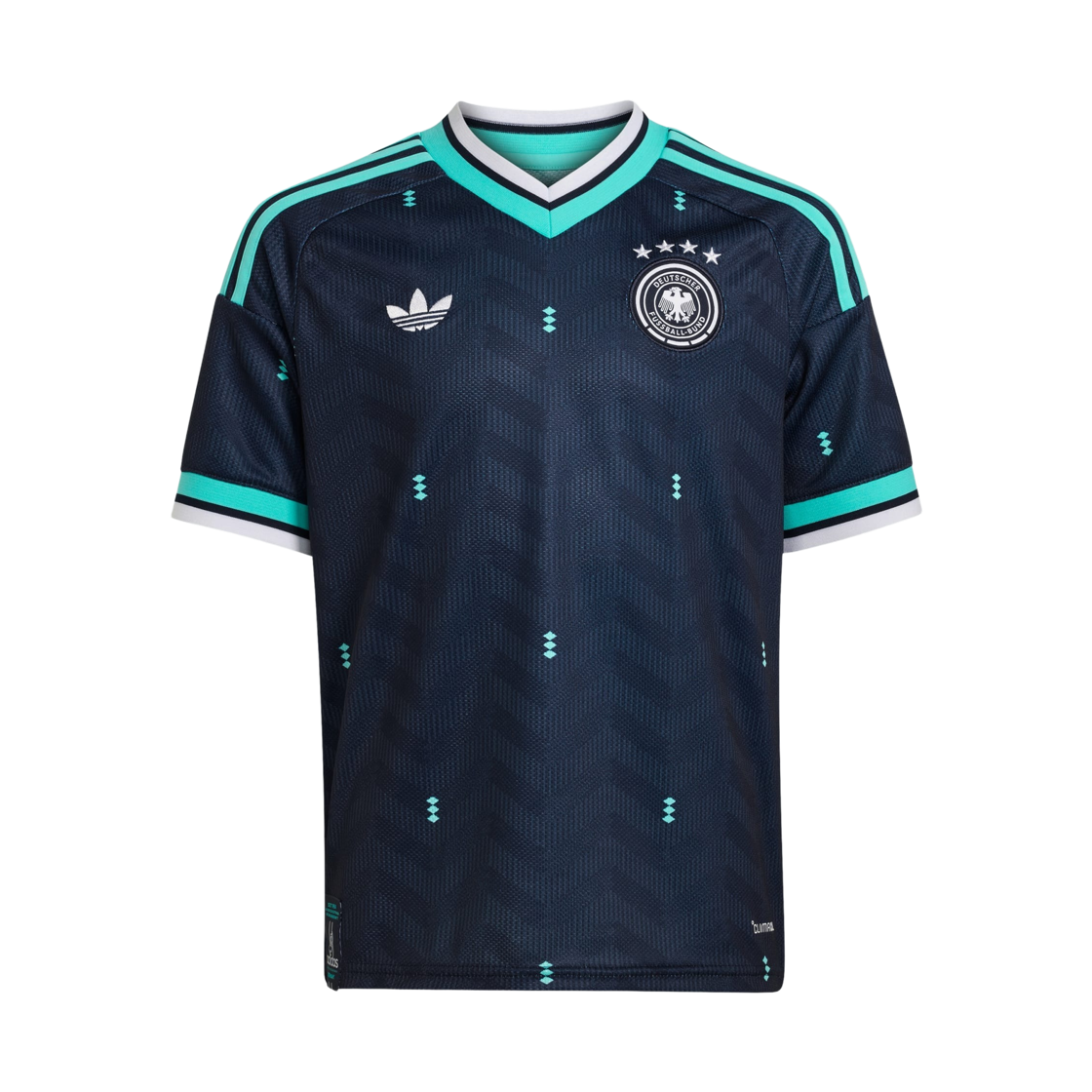 JZ4569 (Kids) Adidas Germany 26 Away Jersey Collegiate Navy - KR Sizing (Non Marking Ver.)