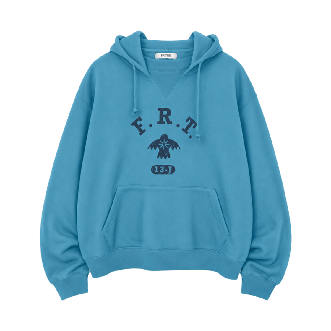 프리터 클럽 버드 후디 블루(FRITUR Club Bird Hoodie Blue_F263TS17) - 1
