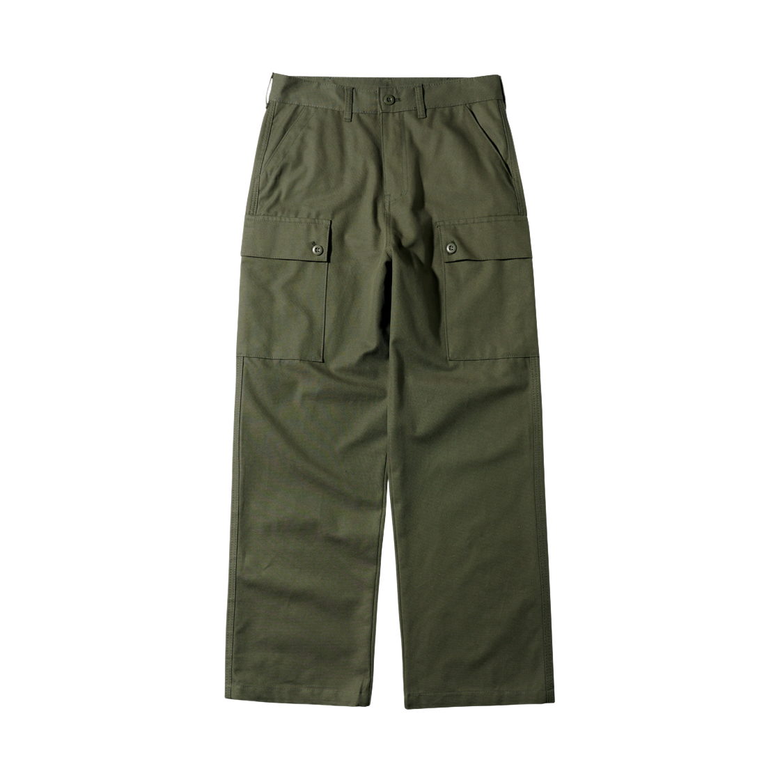 JYLP4694_Khaki_292 PERSTEP New Line Cargo Wide Work Pants Khaki JYLP4694
